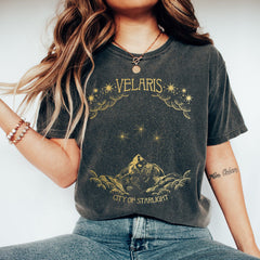 ACOTAR -  ACOTAR Velaris t-shirt, City of Starlight, Original Design, Night Court t-shirt, SJM merch, Court of Thorn and Roses Court, Comfort Colors