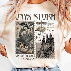 Fourth Wing -  Fourth Wing Series Shirt, Onyx Storm Shirt, Basgiath War College, I Will Save Him, Dragon Lover Shirt, Fantasy Bookish Gift, Fourth Wing