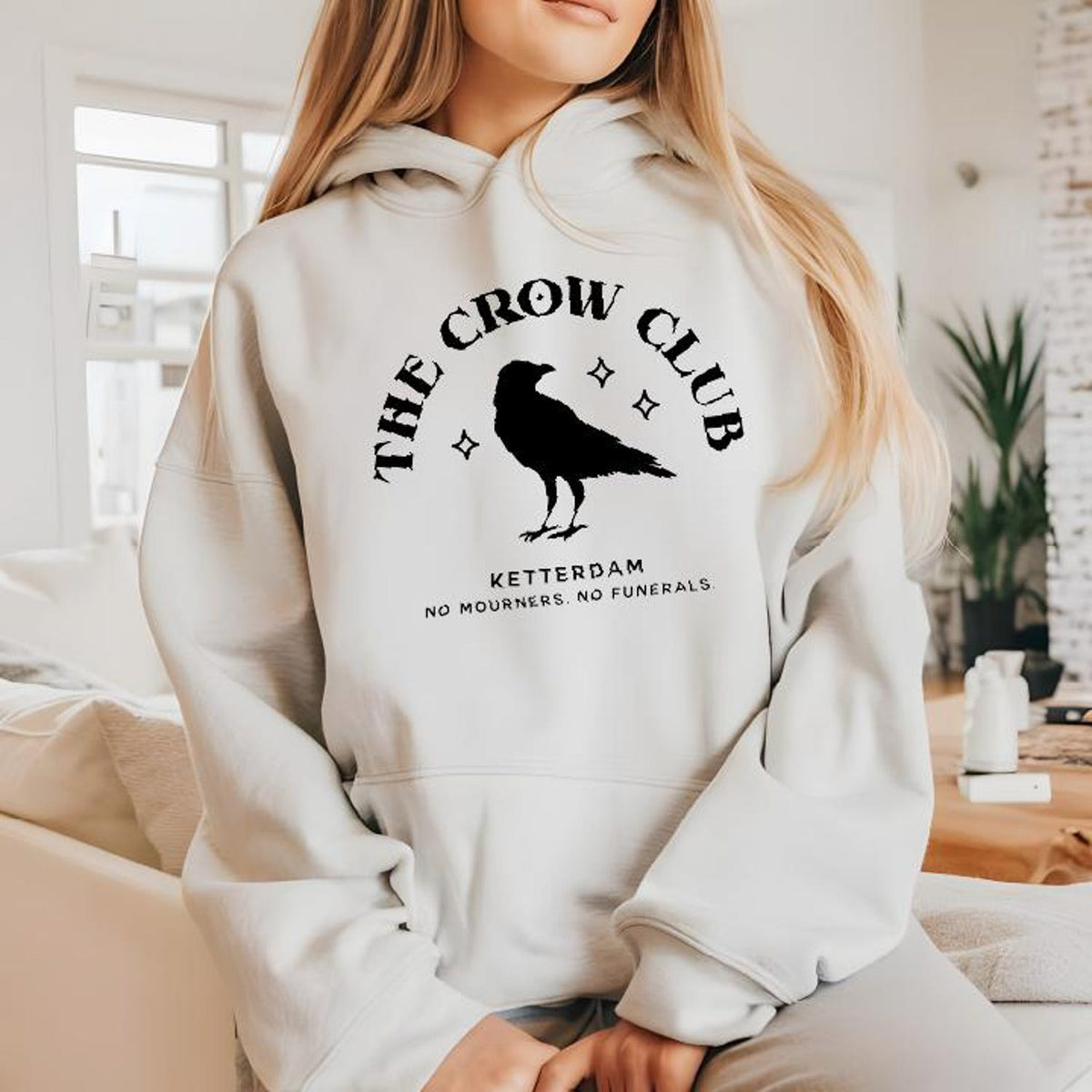 (SOC) -  Ketterdam Crow Club Sweathirt, Six of Crows Hoodie, Student Gift, Bookish Shirt, Romantasy Book Sweatshirt, BEL6
