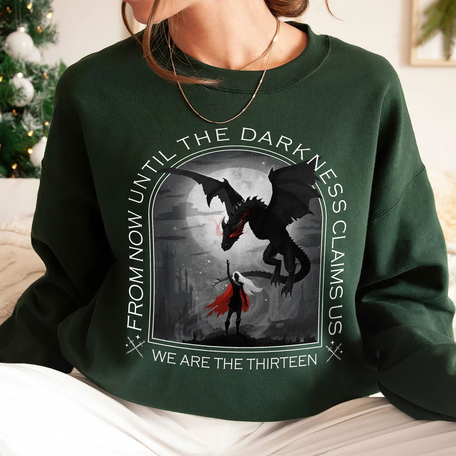 (TOG) -  Manon Blackbeak Shirt, from Now Until the Darkness Claims Us Witchling Shirts, Throne of Glass Officially Licensed Shirt, Booktok Shirt