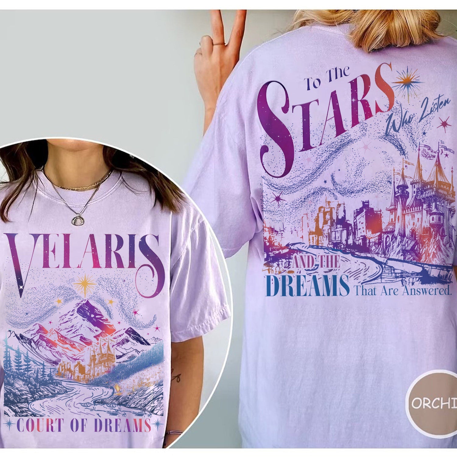 ACOTAR -  Velaris City of Starlight Comfort Colors Shirt, The Night Court Shirt, Bookish Gift, Court Of Dreams, City Of Starlight Acotar Merch