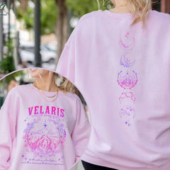 ACOTAR -  Velaris Sweatshirt, The Night Court Hoodie, Night Court Symbol Sweatshirt, A Court Of Thorns And Roses Court, Acotar Sweatshirt