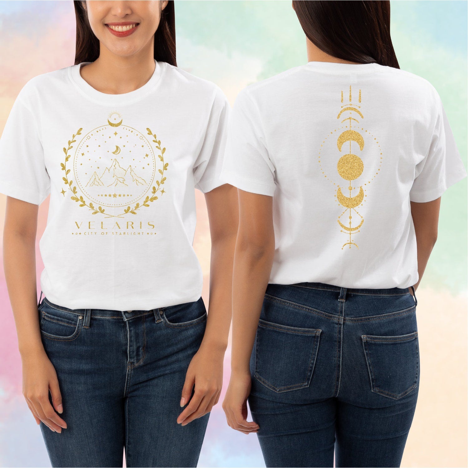 ACOTAR -  Velaris Comfort Colors 2-Sides Shirt, ACOTAR TShirt, The Night Court, SJM Merch, City of Starlight Tshirt, PR589