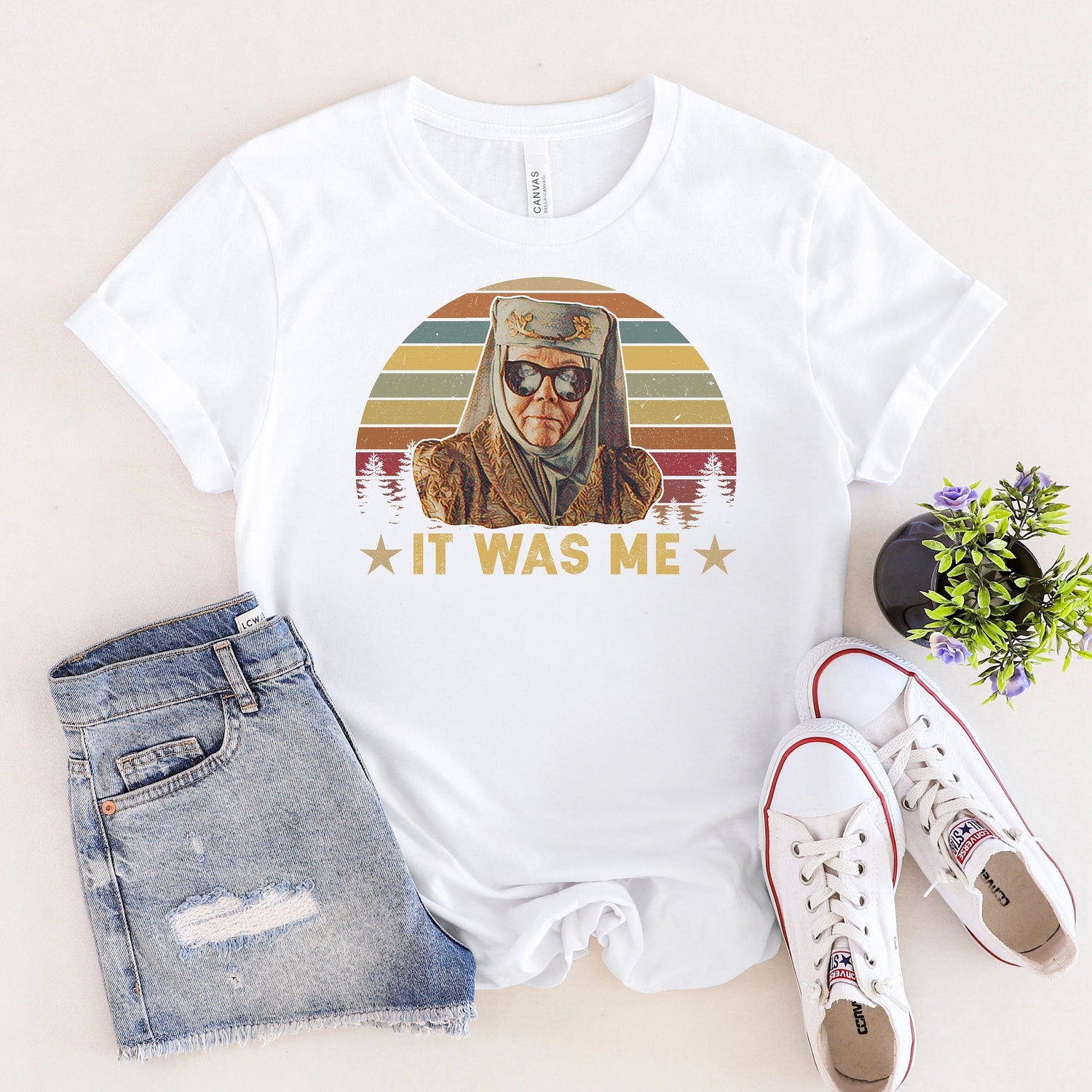 (SOC) -  It Was Me Vintage T-Shirt, Game Of Thrones Shirt, Olenna Tyrell Shirt, For Game Of Thrones Shirt, For Olenna Tyrell Lover Shirt, Women Shirt