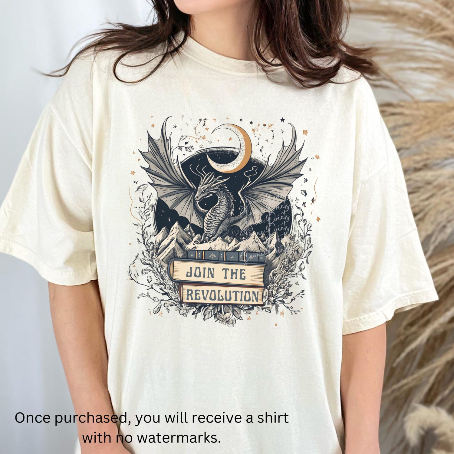 Fourth Wing -  Join the Revolution Book Dragon Shirt, Comfort Colors Unisex Tshirt Bookish Merch, Book Lover Gift, Reading Gift, Fourth Wing Merch Shirt