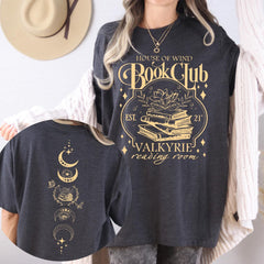 ACOTAR -  House Of Wind Book Club Comfort Colors Shirt, Valkyrie Reading Room Tee, Night Court Sarah J Maas, Acotar Book Club , Book Lover GiftALC1575