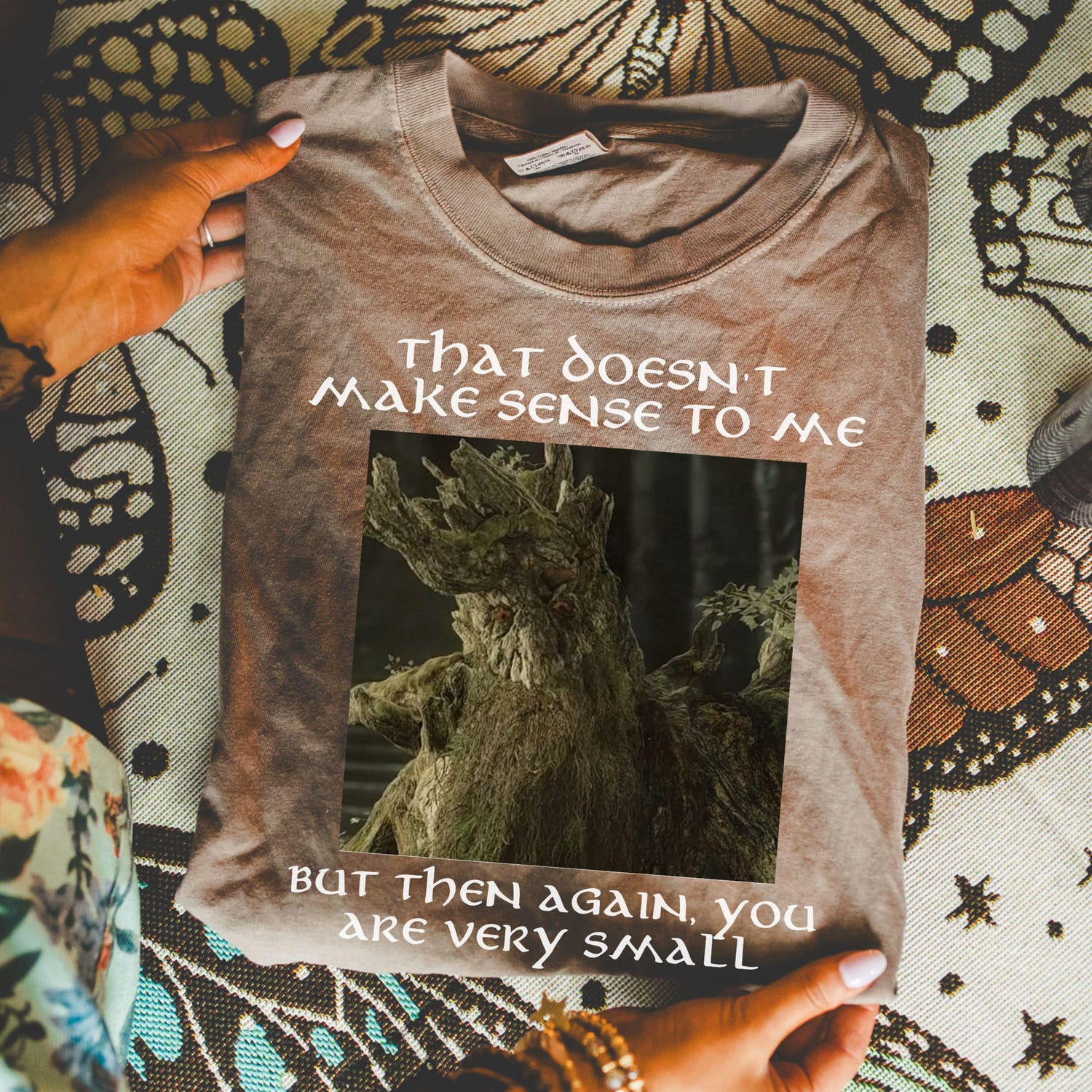 LOTR -  LOTR Ent T-shirt, Treebeard Shirt, Lord of the Rings, Gandalf Sauron Bilbo, Hobbitcore