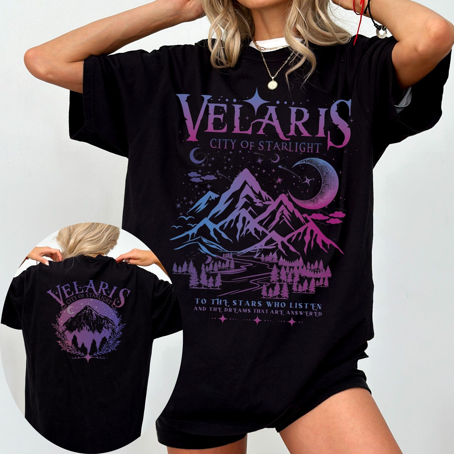 ACOTAR -  Velaris Shirt, ACOTAR Comfort Colors, City Of Starlight, Night Court T-Shirt, Rhysand Quotes, Sarah J Maas Apparel, Book Lover Gift, acosf