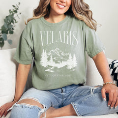 ACOTAR -  Velaris Comfort Colors Shirt ACOTAR shirt, ACOTAR merch, ACOMAF shirt, bookish merch, sarah j maas, Night Court Shirt