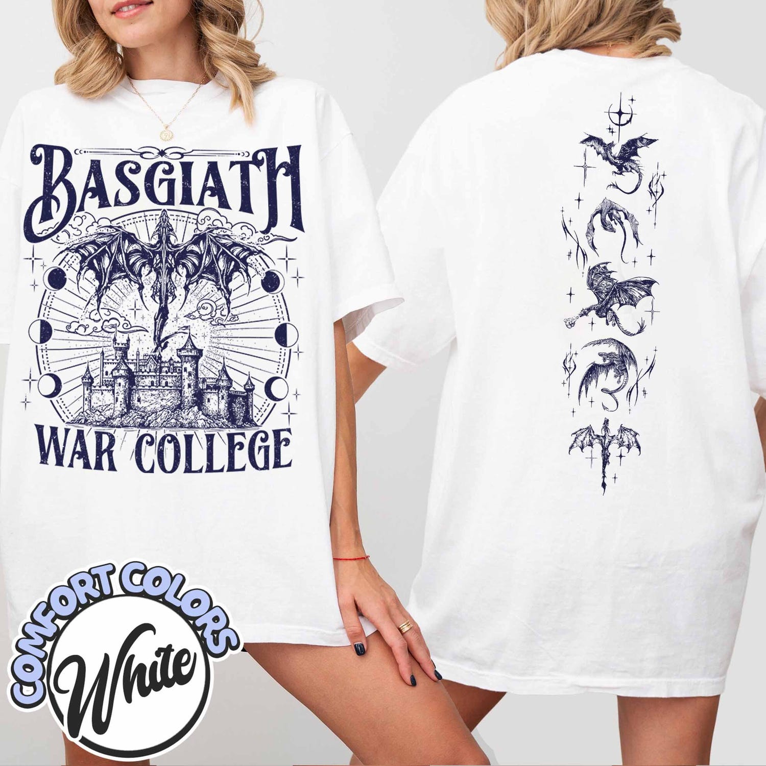 Fourth Wing -  Basgiath War College Comfort Colors Shirt, Dragon Riders Shirt, Fly or Die Tee, Riders Quadrant Tee, Fourth Wing Shirt, Women Gift, Bookish