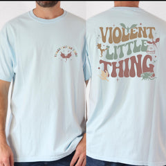 Fourth Wing -  Comfort Colors Violent Little Thing  2-Sided Shirt, Fourth Wing Dragon Rider Tee ,Riders Quadrant Tee, Comfort Colors Basgiath Shirt L180