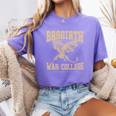 Fourth Wing -  Basgiath War College Shirt, Fourth Wing Comfort colors Shirt, Dragon Rider Shirt, Rebecca Yoros, Fourth Wing, Violet Sorrengail