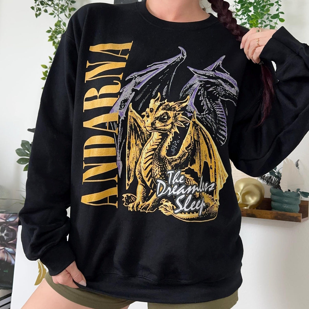 Fourth Wing -  Officially Licensed Andarna Sweatshirt Basgiath War College Shirt Fourth Wing Shirt Fourth Wing Merch Booktok Bookstagram Bookish Merch