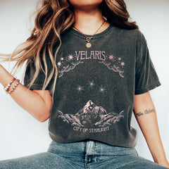 ACOTAR -  ACOTAR Velaris t-shirt, City of Starlight, Original Design, Night Court t-shirt, SJM merch, Court of Thorn and Roses Court, Comfort Colors