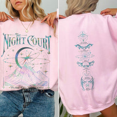 ACOTAR -  Velaris The Night Court Acotar Shirt Sweatshirt Hoodie, Velaris The Night Court, Court Of Dreams Shirt, Inner Circle Acotar Tee, SJM Bookish