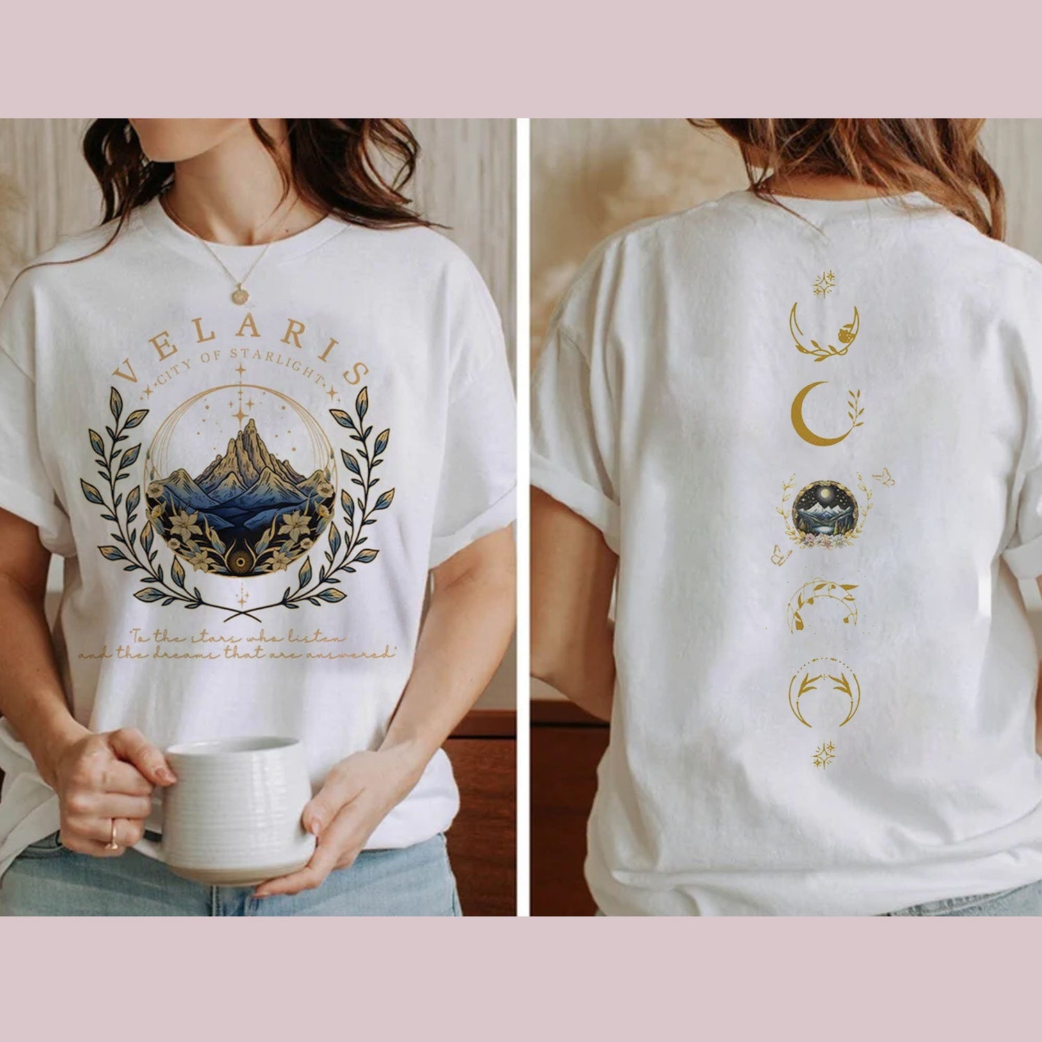 ACOTAR -  Velaris Acotar Shirt, Velaris City Of Starlight, The Night Court Shirt, SJM Merch Shirt, Court of Dreams, Unisex shirt