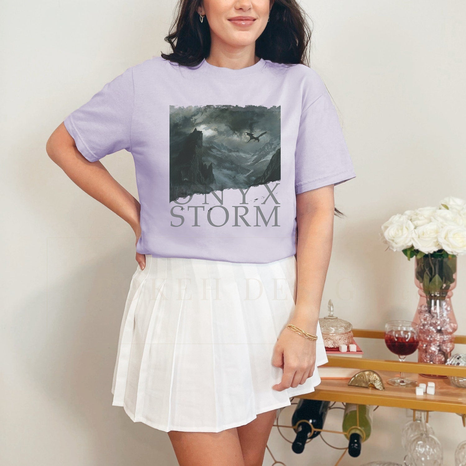 Fourth Wing -  Onyx Storm shirt Fourth Wing book shirt Empyrean Series Iron Flame book dragons romantasy bookish birthday gift for her