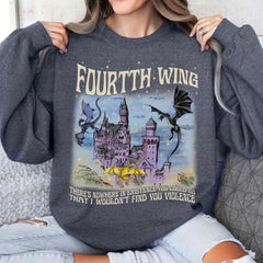 Fourth Wing -  Fourth Wing Shirt, Onyx Storm Shirt, Basgiath War Collegee, I Will Save Him, Xaden Riorson Shirt,Riorson House Shirt,Violet Sorrengail Shirt