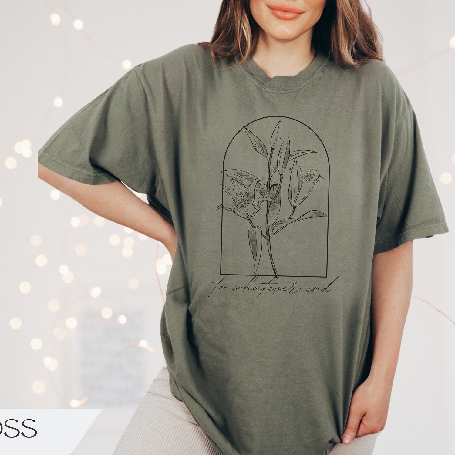 (TOG) -  TOG Fan Shirt, To Whatever End, Throne of Glass Inspired, Aelin Quote, Bookstagram Merch, ACOTAR Apparel Gift, Sarah J Maas Bookish Tshirt