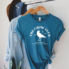 (SOC) -  Ketterdam Crow Club Shirt, Six of Crows, Student Gift, Gift For Student, Educational Tee, Secondary School, Unisex Apparel, Adult T-Shirts