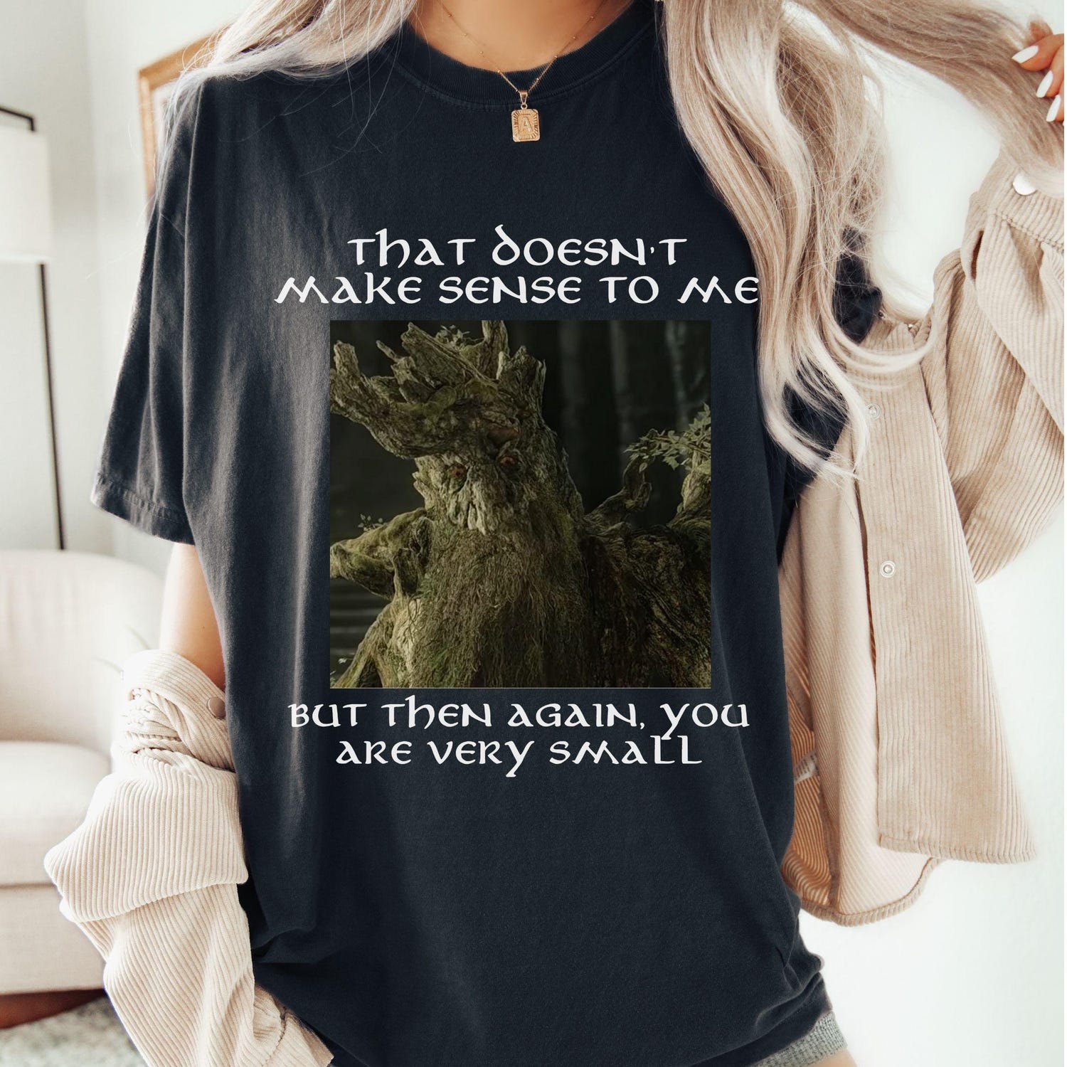 LOTR -  LOTR Ent T-shirt, Treebeard Shirt, Lord of the Rings, Gandalf Sauron Bilbo, Hobbitcore