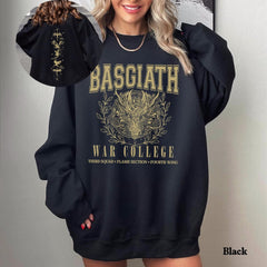 Fourth Wing Dragon Sweater, Basgiath War College Shirt, Dragon Rider Sweatshirt, Bookish Sweater, Empyrean Series, Fourth Wing Shirt