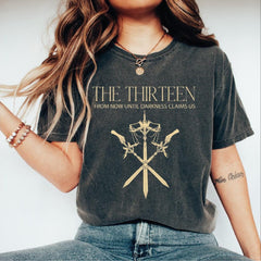 (TOG) -  The Thirteen Throne Of Glass Tshirt, From Darkness Claim Us Shirt, Bookish Shirt, Fantastic Reader Sweatshirt, Bookworm Shirt, Gift Tee