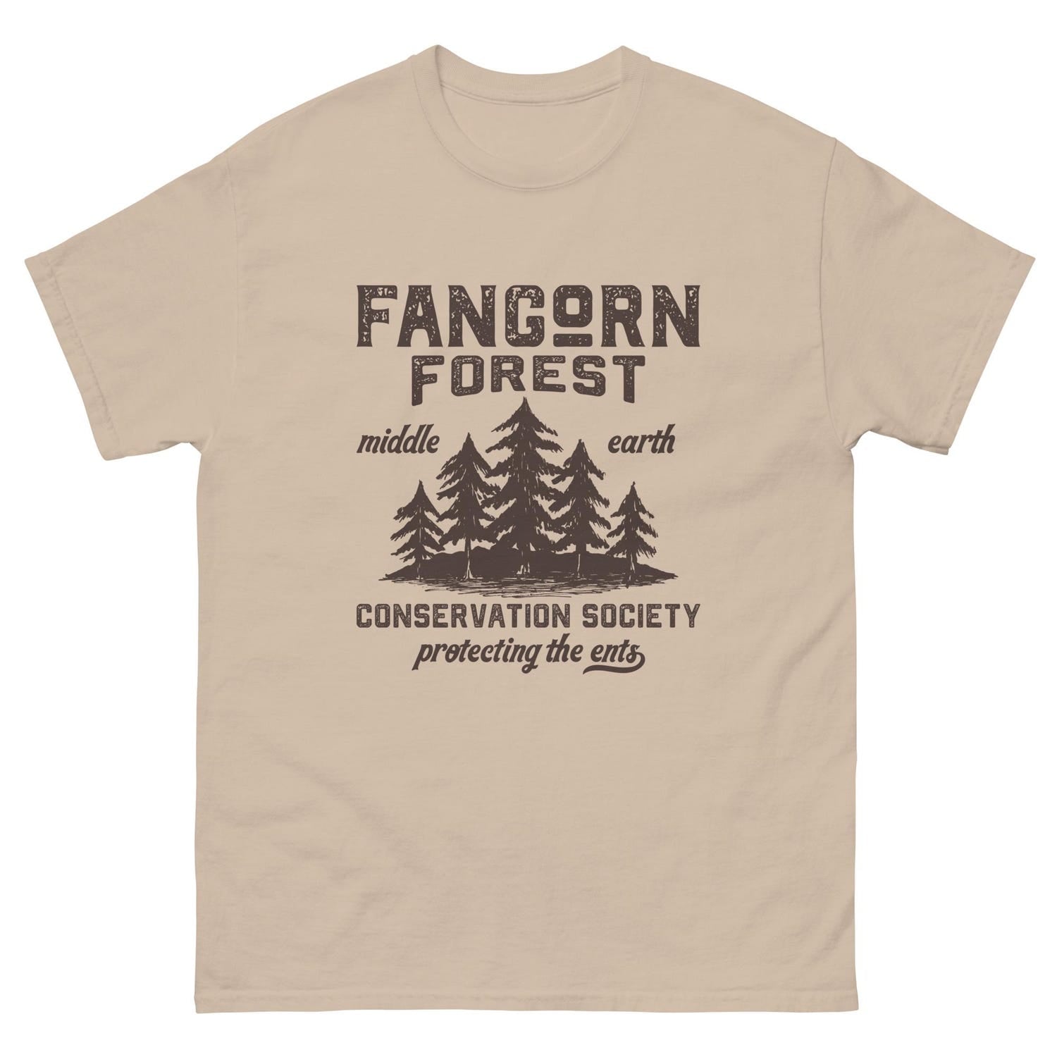 LOTR -  Fangorn Forest Conservation Society T-Shirt | Lord of the Rings Ents Unisex Classic Tee | Middle Earth Shirt