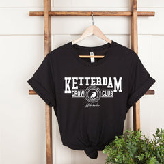 (SOC) -  Ketterdam Crow Club Shirt, Six of Crows, Student Gift, Gift For Student, Educational Tee, Secondary School, Unisex Apparel, Adult T-Shirts