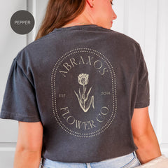 (TOG) -  Officially Licensed Throne of Glass Sarah J Maas SJM T-Shirt, Comfort Colors Abraxos Flower Co Shirt, Oversized SJM ACOTAR Merch