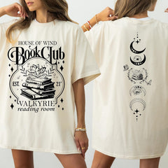 ACOTAR -  House Of Wind Book Club Comfort Colors Shirt, Valkyrie Reading Room Tee, Night Court Sarah J Maas, Acotar Book Club , Book Lover GiftALC1575