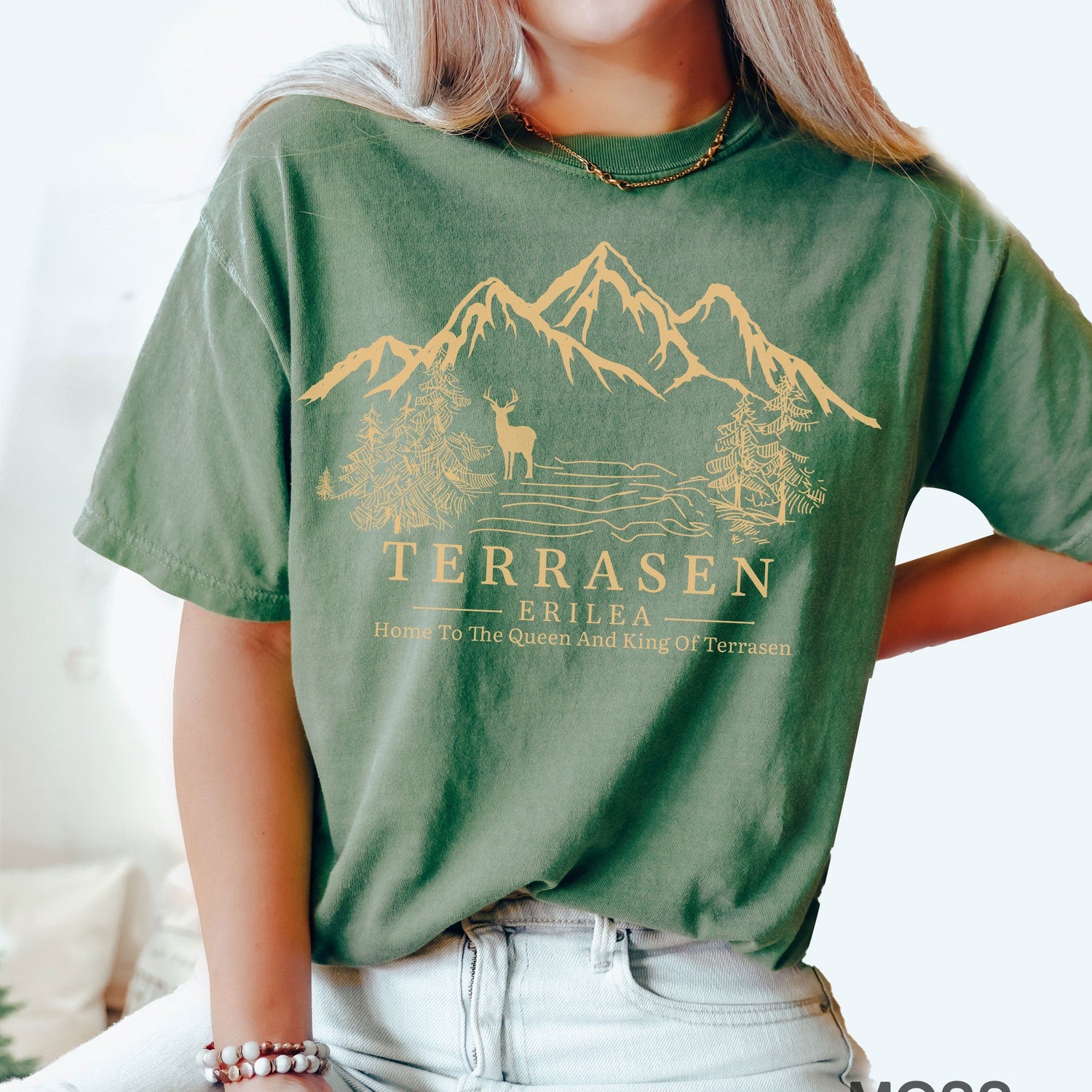 (TOG) -  Comfort Colors� SJM- Terrasen t-shirt, Throne of Glass T-shirt, Throne Of Glass Aelin Galathynius Shirt, Book Lover,  gifts for book lover