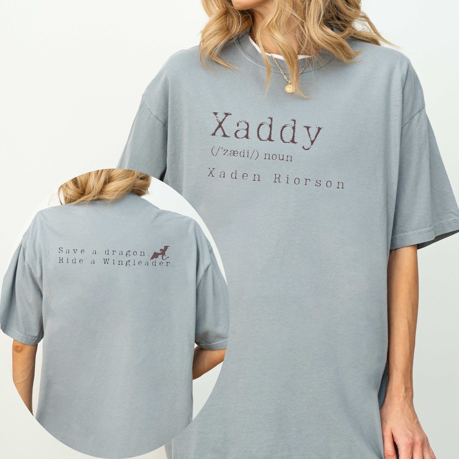 Fourth Wing -  Xaddy, Xaddy Shirt, Xaden Riorson, Xaden Fourth Wing Shirt, Fourth Wing Merch, Iron Flame Sweatshirt, Rebecca Yarros Apparel