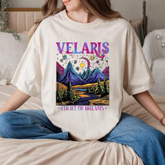 ACOTAR -  Velaris City Of Starlight Shirt, Velaris Acotar Shirt, The Night Court Shirt, Court Of Dreams, City Of Starlight Acotar Merch, Bookish Shirt