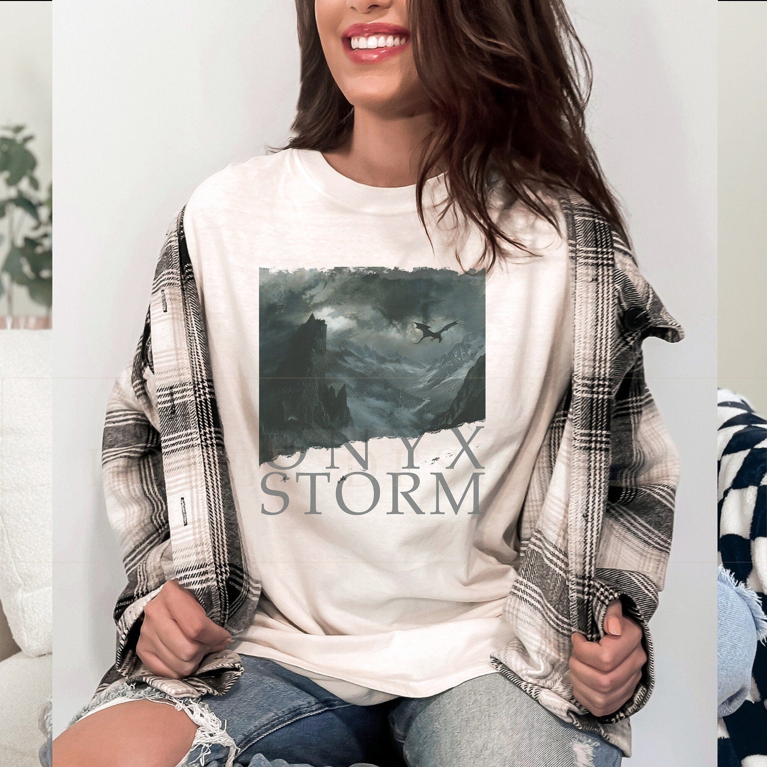 Fourth Wing -  Onyx Storm shirt Fourth Wing book shirt Empyrean Series Iron Flame book dragons romantasy bookish birthday gift for her