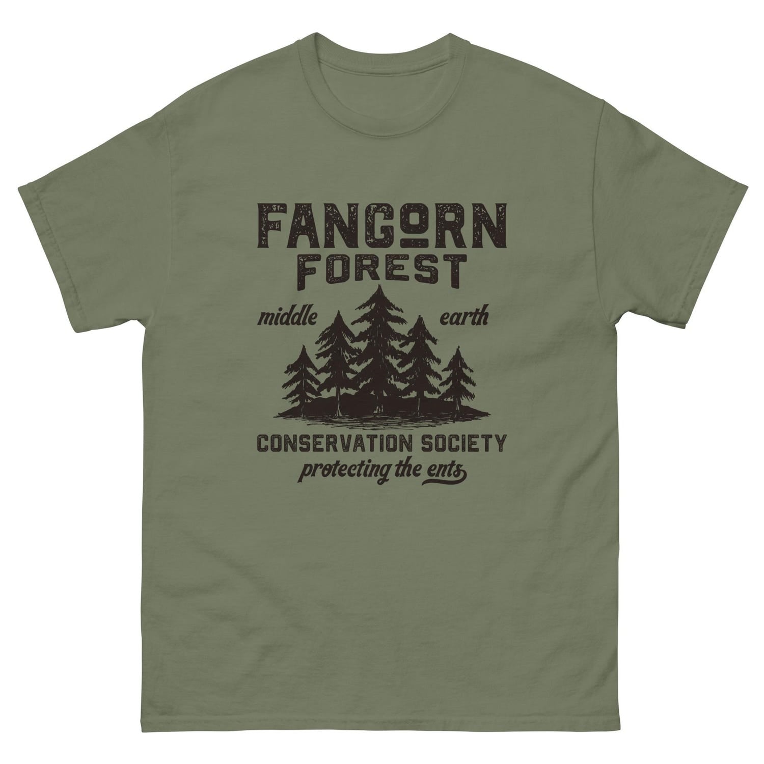 LOTR -  Fangorn Forest Conservation Society T-Shirt | Lord of the Rings Ents Unisex Classic Tee | Middle Earth Shirt