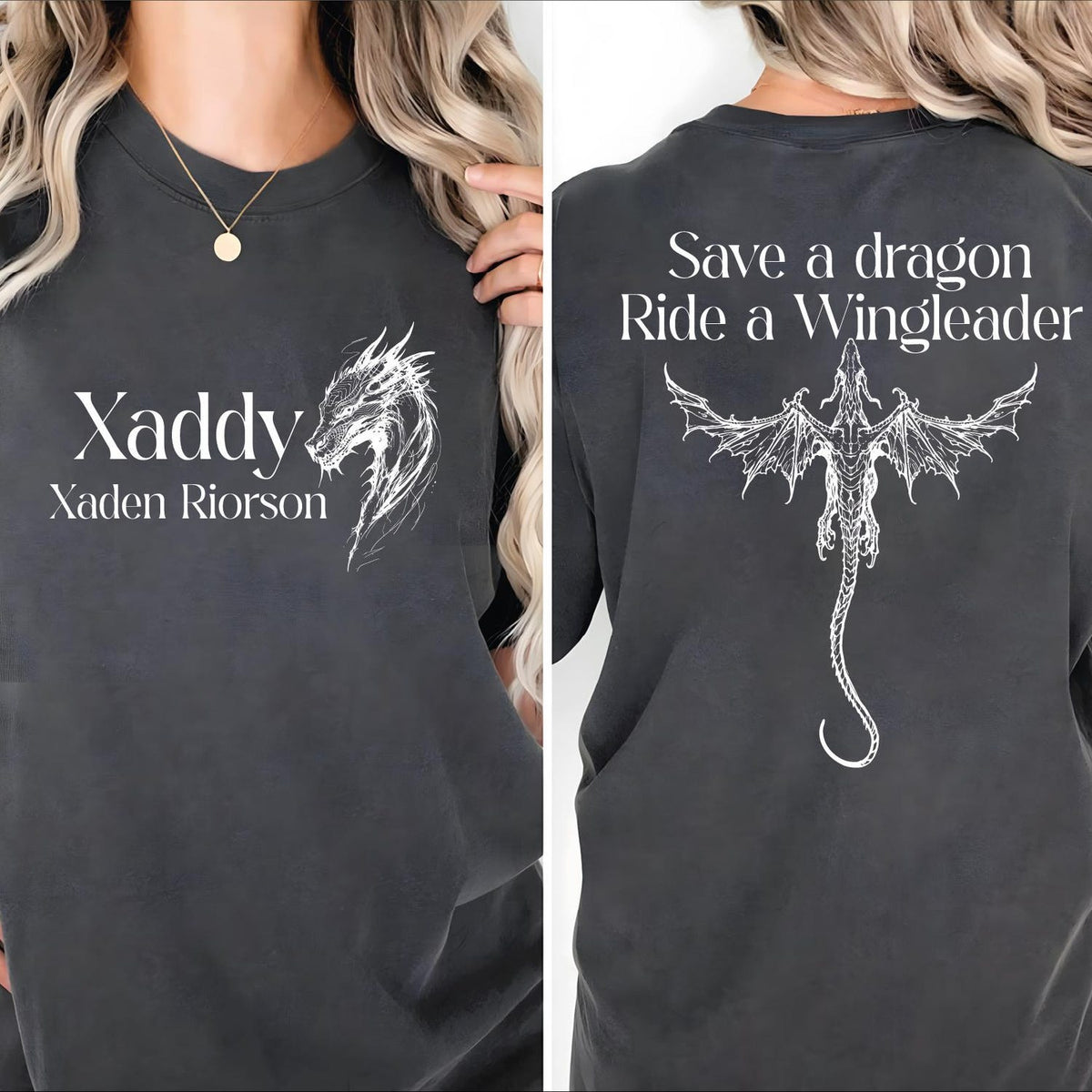 Fourth Wing -  Comfort Colors Xaddy Shirt, Xaden Riorson Shirt, Xaden Fourth Wing Shirt, Fourth Wing Merch, Iron Flame Tees, Rebecca Yarros Apparel