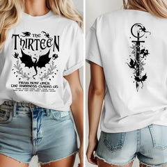 (TOG) -  The Thirteen Throne Of Glass T-Shirt, From Now Until The Darkness Claims Us Shirt, We Are The Thirteen Shirt, Book Lover Shirt,Bookish Shirt