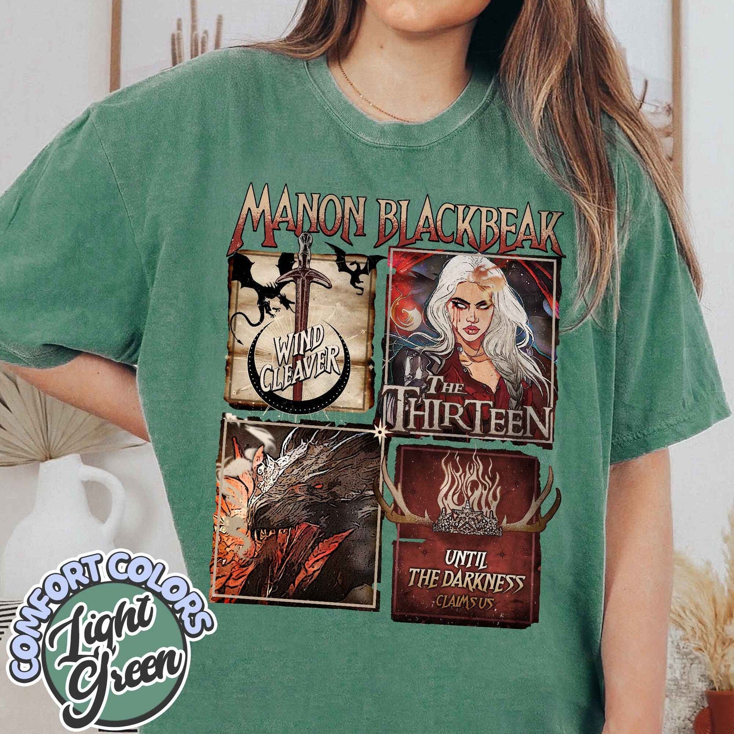 (TOG) -  We Are The Thirteen Shirt From Now Until The Darkness Claims, Acotar Crescent City, Manon Blackbeak Throne Of Glass Shirt, Sjm Bookish Shirt