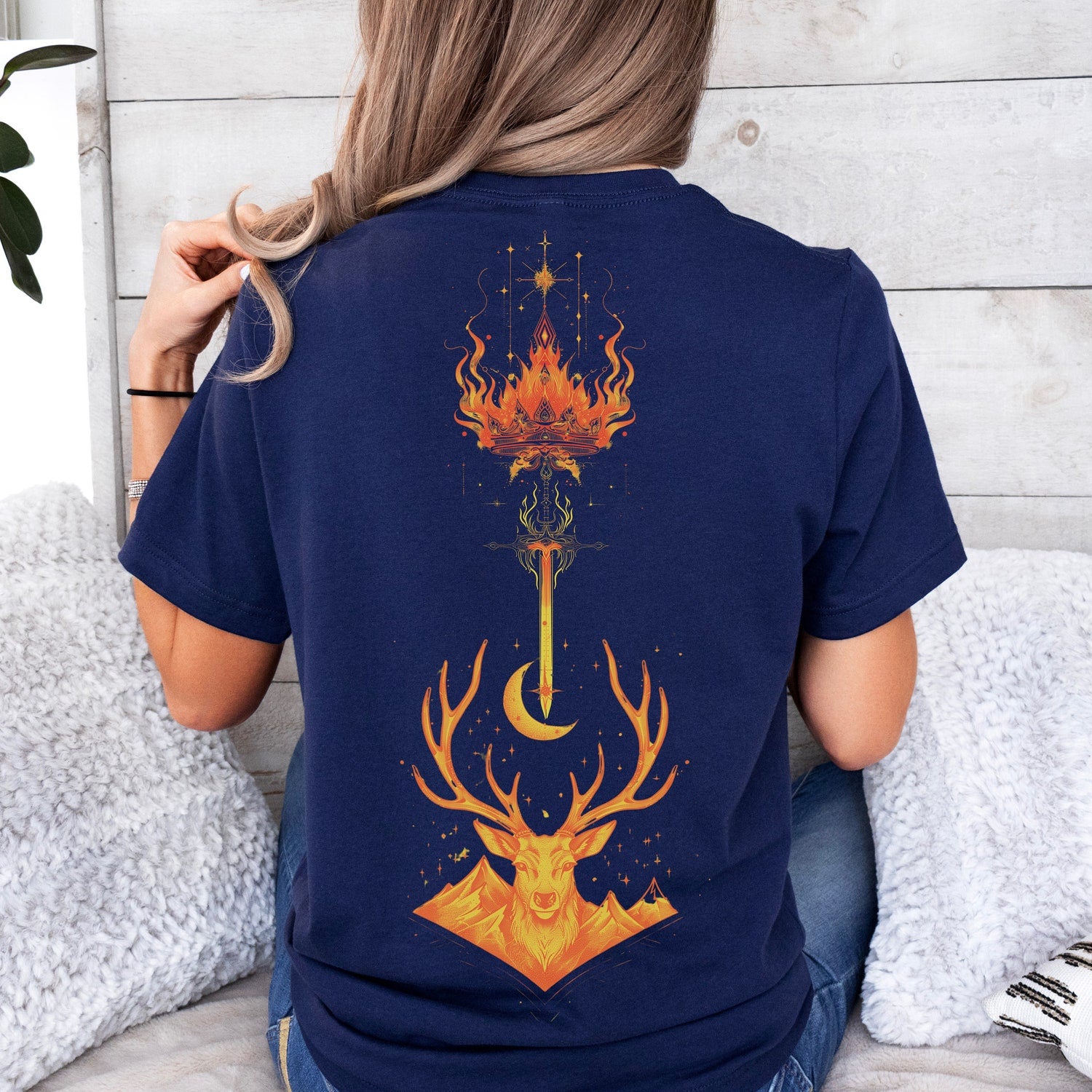 (TOG) -  Kingsflame Shirt, You Could Rattle the Stars, Fantasy Tee for Fans of Rowan, Manon, and Aelin, TOG Ideal Gift