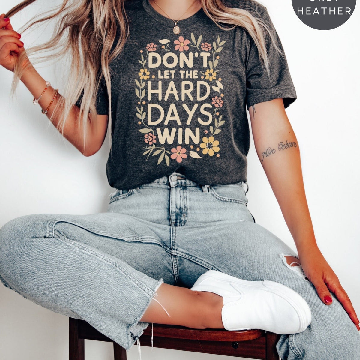 ACOTAR -  Don�t Let the Hard Days Win Shirt, Officially Licensed, ACOTAR, Bookish Shirt, Bookworm Apparel, Rhysand Fan Girl,SJM Merch, The Night Court