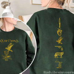 (SOC) -  Six Of Crows, No mourners No funerals Sweatshirt Hoodie Shirt, Bookish Shirt, Book Lover Sweatshirt, Librarian Shirt, Gift For Book Lover