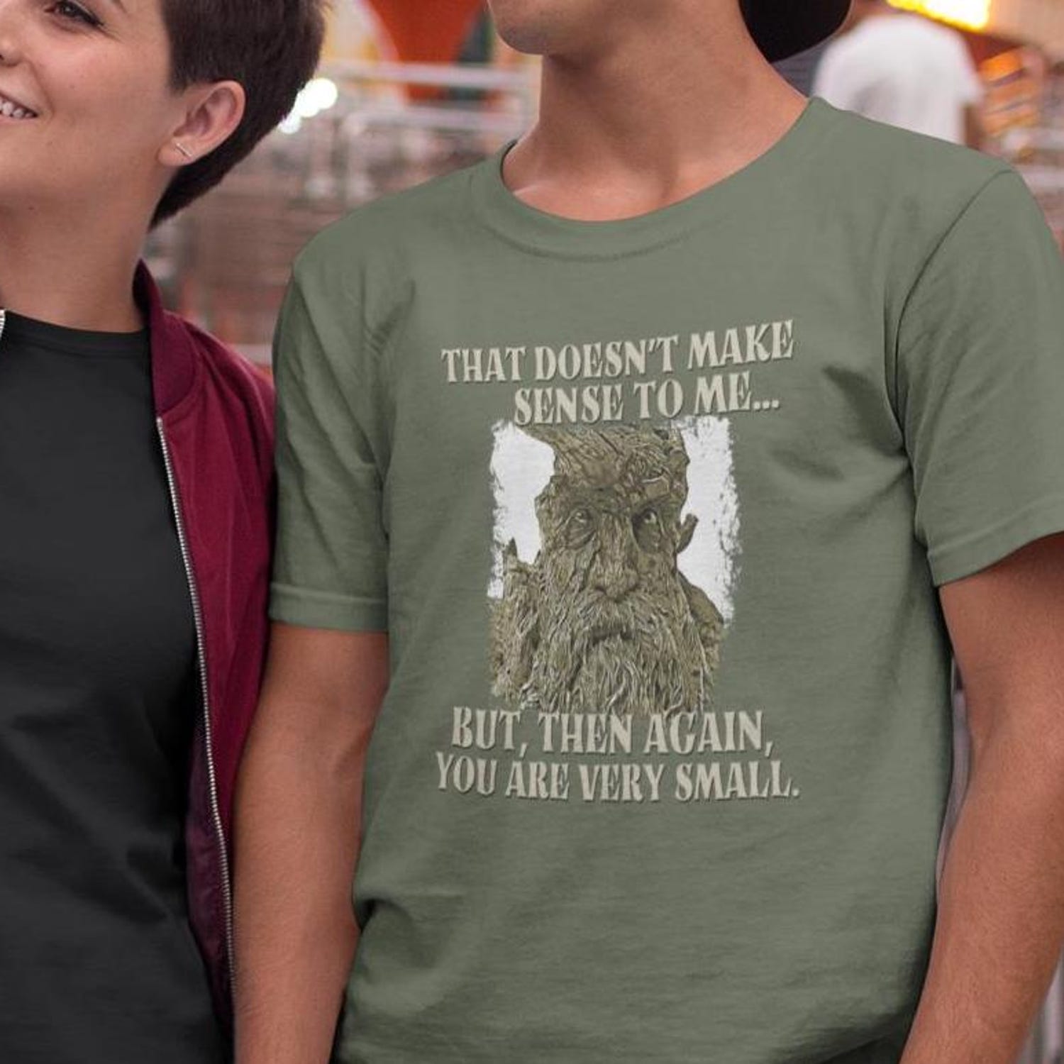 LOTR -  TREEBEARD t-shirt | Lord of the Rings shirt, LotR movie shirt, LotR shirt, Tolkien fantasy literature shirt, meme shirt, Hobbit, Ent, Entish