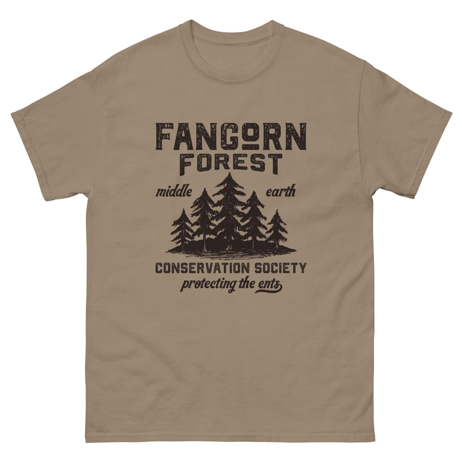 LOTR -  Fangorn Forest Conservation Society T-Shirt | Lord of the Rings Ents Unisex Classic Tee | Middle Earth Shirt