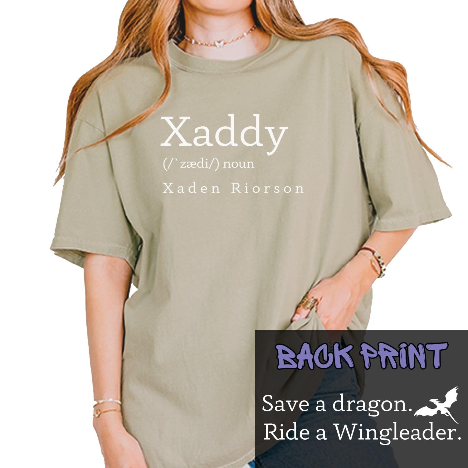 Fourth Wing -  Xaddy Save A Dragon Ride A Wingleader Vintage Soft Unisex T-shirt, Fantasy Bookish Shirt, Galentines Gifts, Dragon Riders Tee,Book Boyfriend