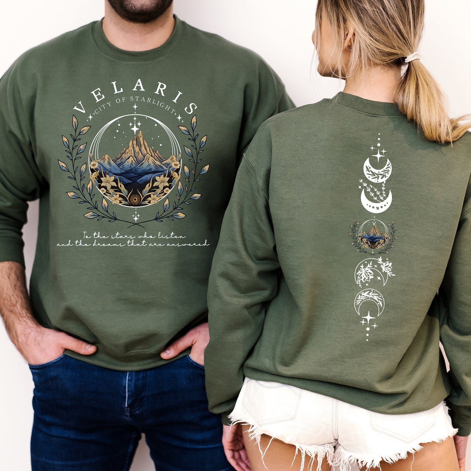 ACOTAR -  Velaris ACOTAR Sweatshirt, Velaris City Of Starlight Shirt, The Night Court Tee, SJM Merch Shirt, Court of Dreams, Rhysand, Bookish TeeS