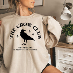 (SOC) -  Ketterdam Crow Club Sweathirt, Six of Crows, Student Gift, Gift For Student, Educational Sweathirt, Secondary School Sweathirt