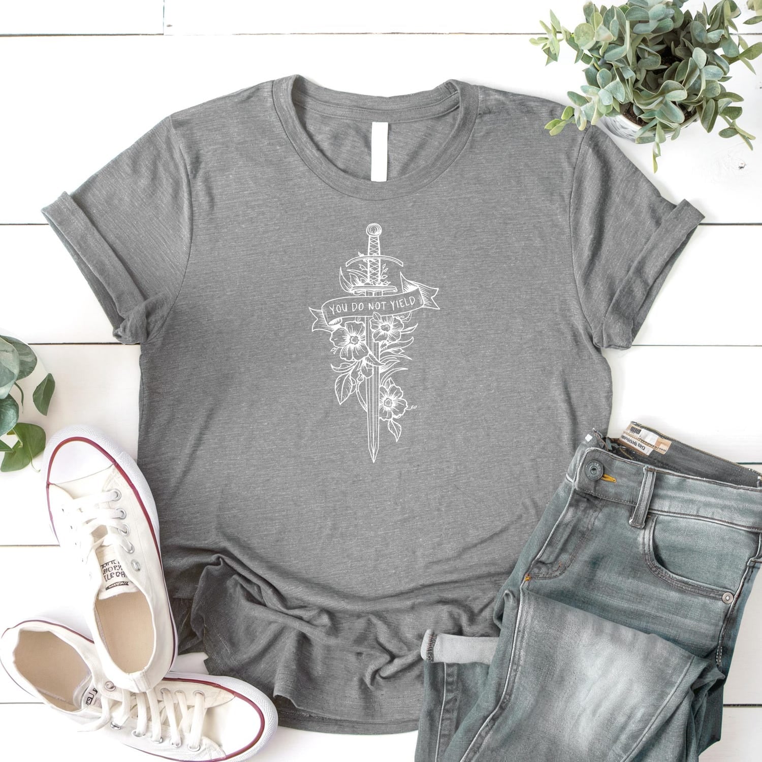 (TOG) -  You Do Not Yield Shirt, Thrones Of The Glass Shirt, Book Lover Shirt, Bookish Shirt, ,Comfort Colors,Sarah J Maas Shirt,You Do  Falter Shirt