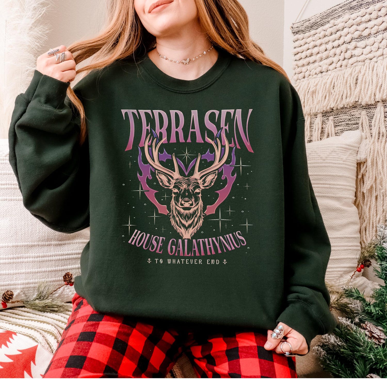 (TOG) -  Terrasen Throne of Glass Sweatshirt, Sarah J Maas Merch, Terrasen T-shirt, Throne Of Glass shirt, Reading Lover Gift, Book Lover, Tog Shirt