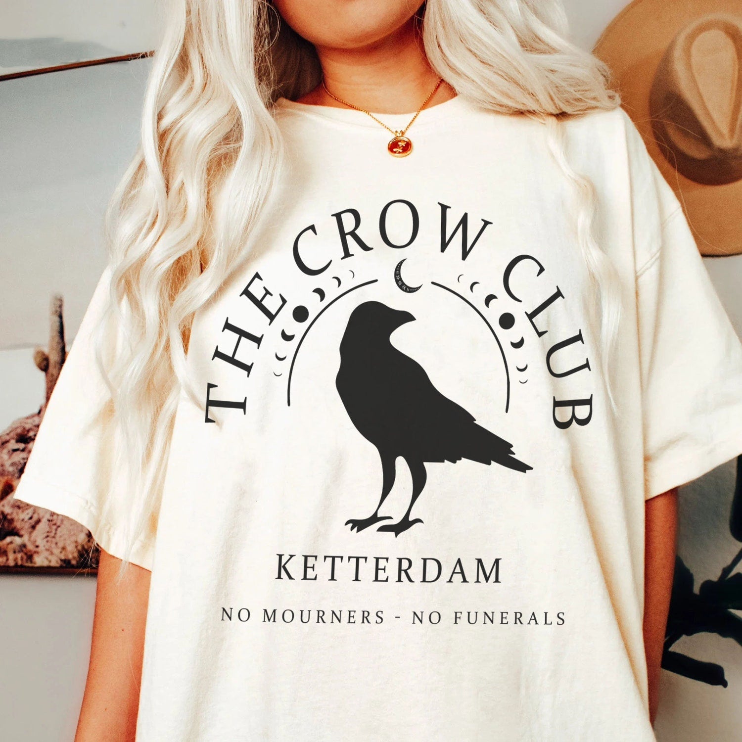 (SOC) -  Ketterdam Crow Club Sweatshirt, Six Of Crows shirt, Student Gift, Gift For Student, Educational Tee, Secondary School, Crooked Kingdom